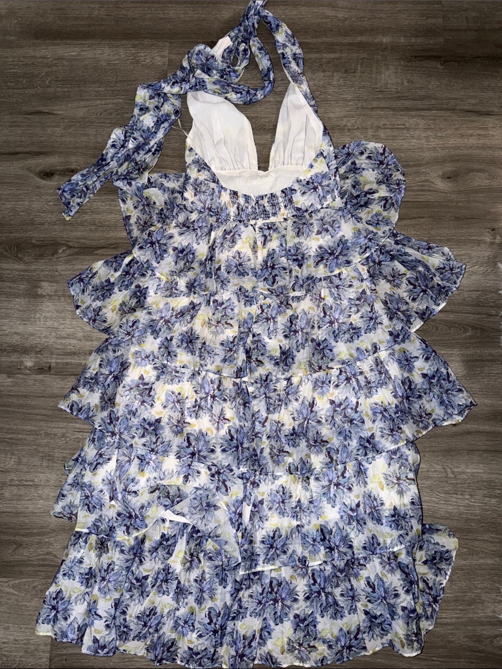 En Saison Odessa sleeveless tiered midi dress - Picture 12 of 16